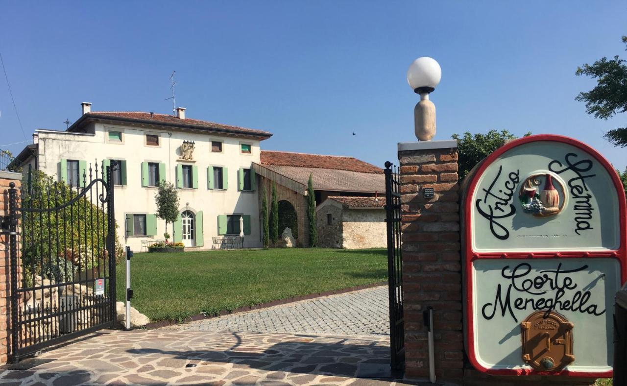 Antico Stemma Corte Meneghella Monzambano Exterior foto